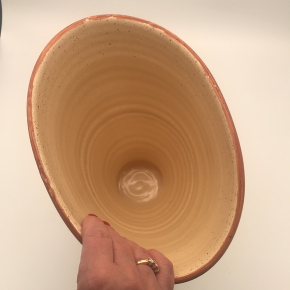 Vintage Large 10" Pottery Vase Made in Italy - Picture 5 of 8